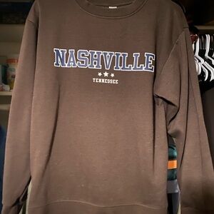 Nashville Brown Sweater